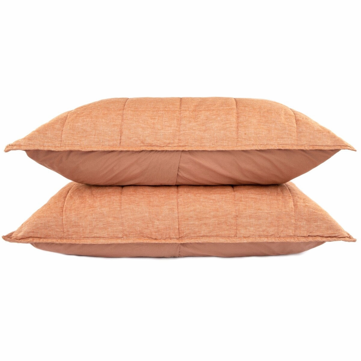 French Linen Quilted Sham Set by BOKSER HOME