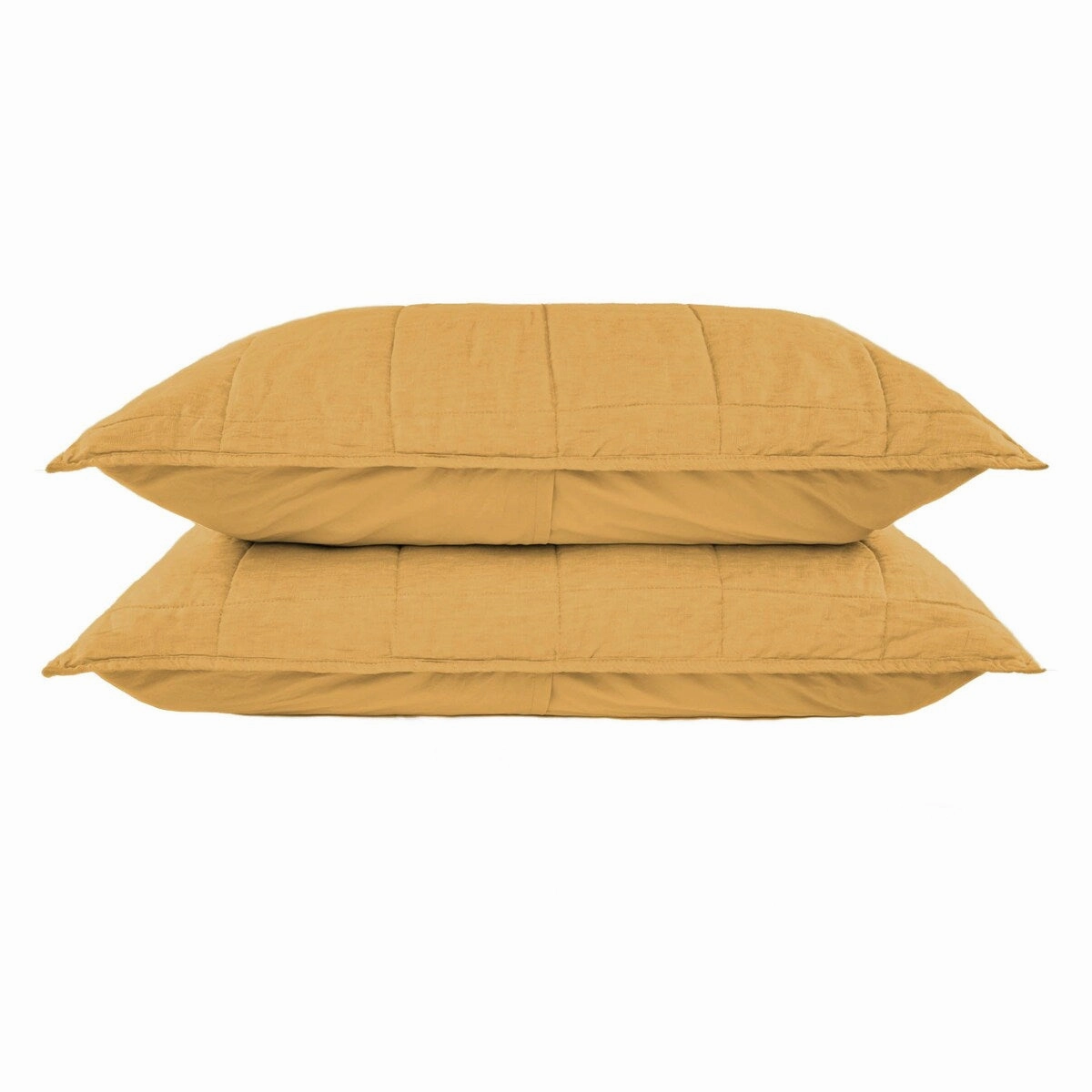 French Linen Quilted Sham Set by BOKSER HOME