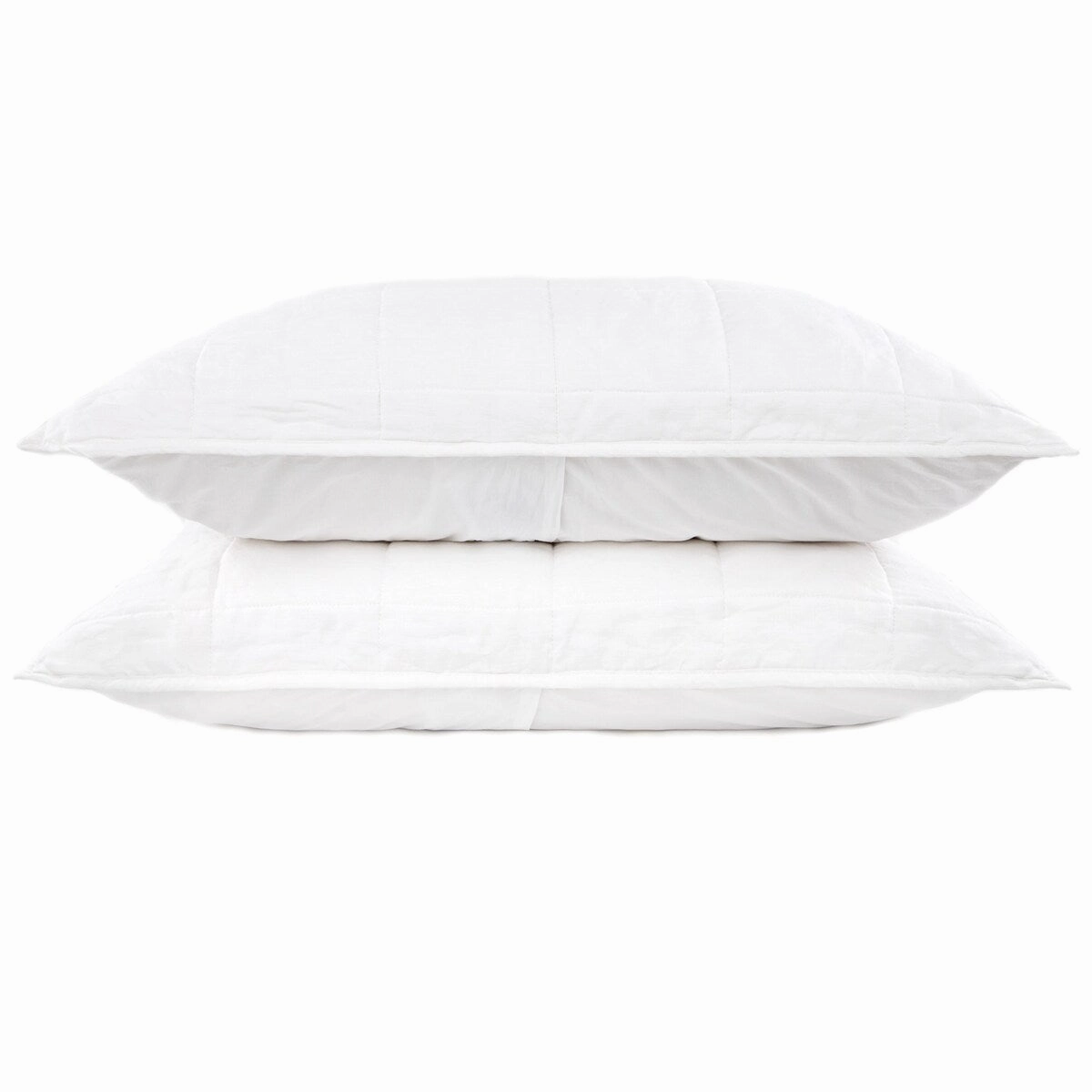 French Linen Quilted Sham Set by BOKSER HOME