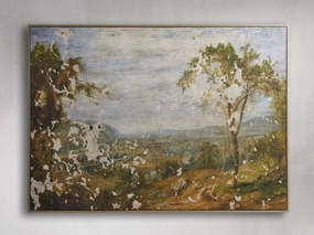 Fresco Countryside Framed Print Wall Art,canvas wall art set