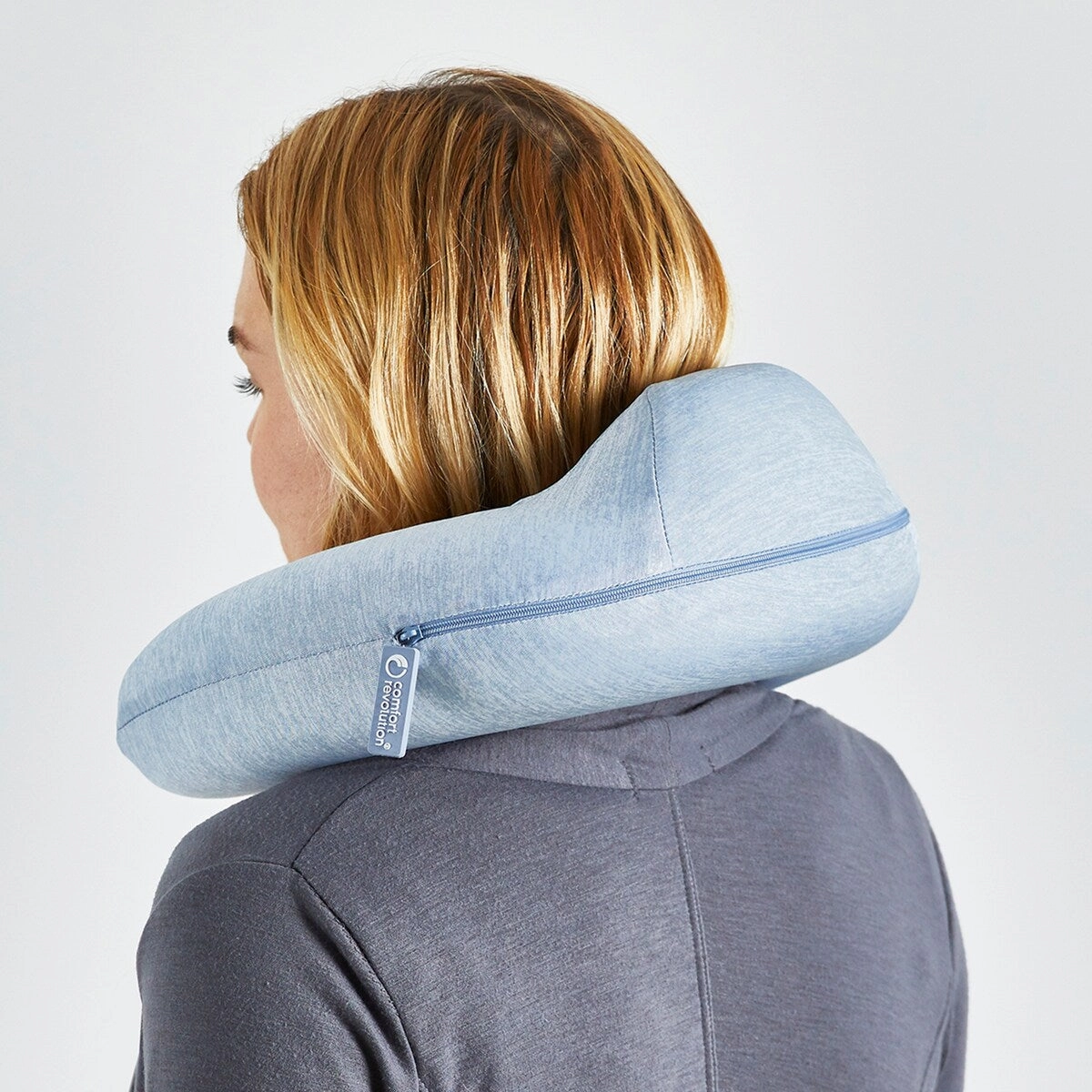 FreshFoam Washable Memory Foam Travel Pillow
