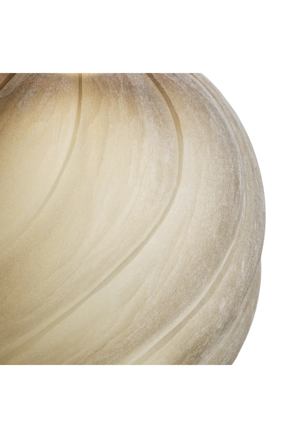 Frosted Light Brown Vase | Eichholtz Sicilia