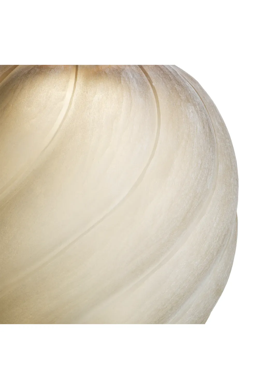 Frosted Light Brown Vase | Eichholtz Sicilia