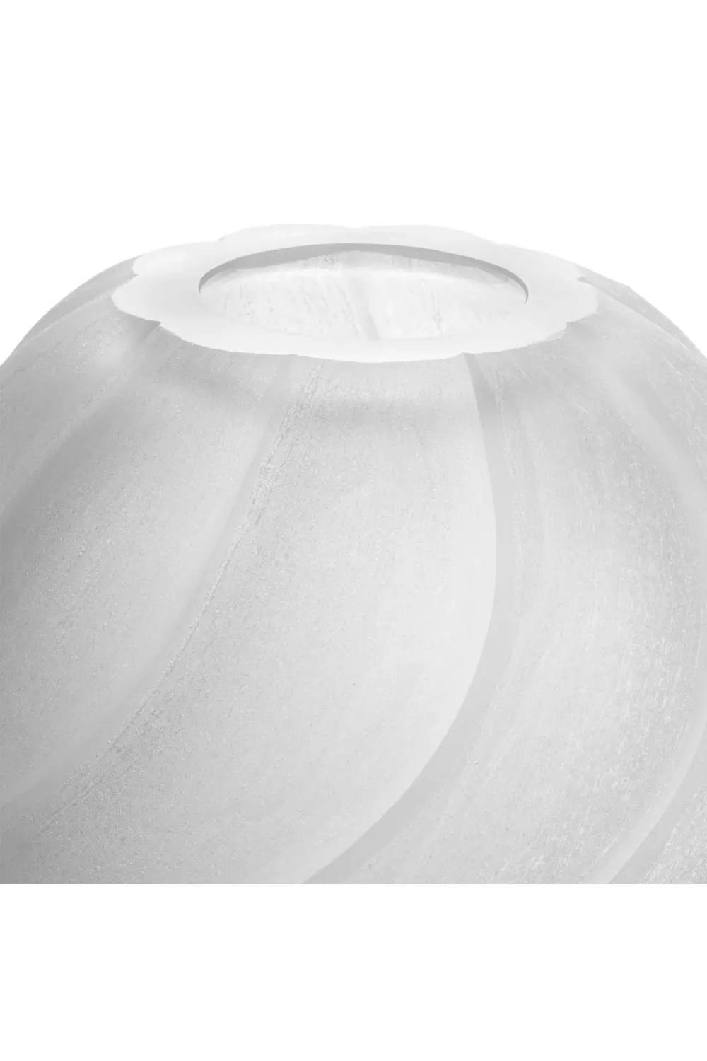 Frosted White Vase | Eichholtz Sicilia