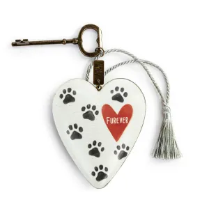 Furever Art Heart Decorative Mirror,Home Decor Mirror