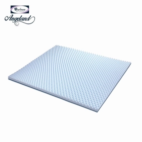 Furinno 2-Inch Egg Crate Gel HD Foam Mattress Topper, Soft, King mattress pads,mattress topper,bed protection