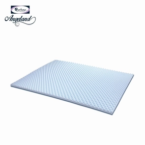 Furinno 2-Inch Egg Crate Gel HD Foam Mattress Topper, Soft, Queen mattress pads,mattress topper,bed protection