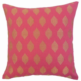 Gal Geometric Euro Sham Magenta pillowcases,cotton pillow covers,bed linen