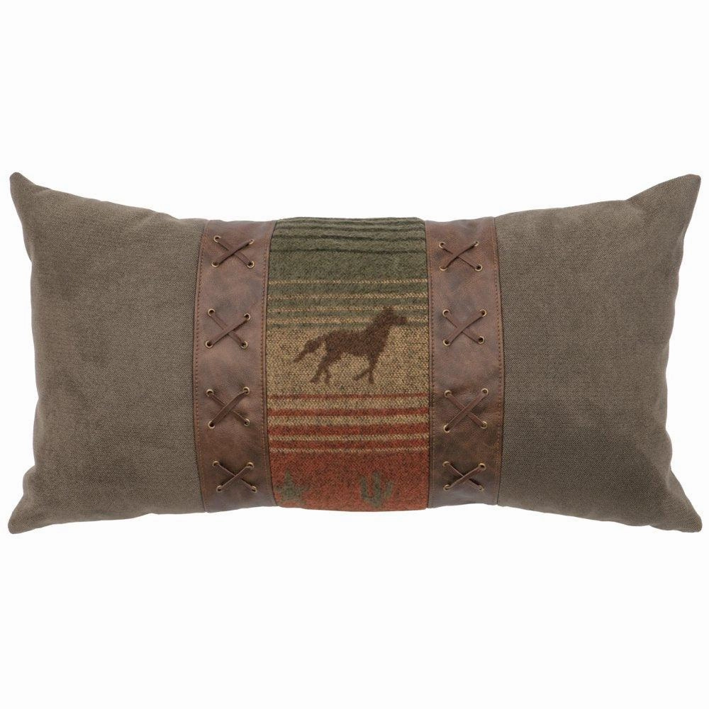 Galloping Trails Western Accent Pillow storage cart, utility cart