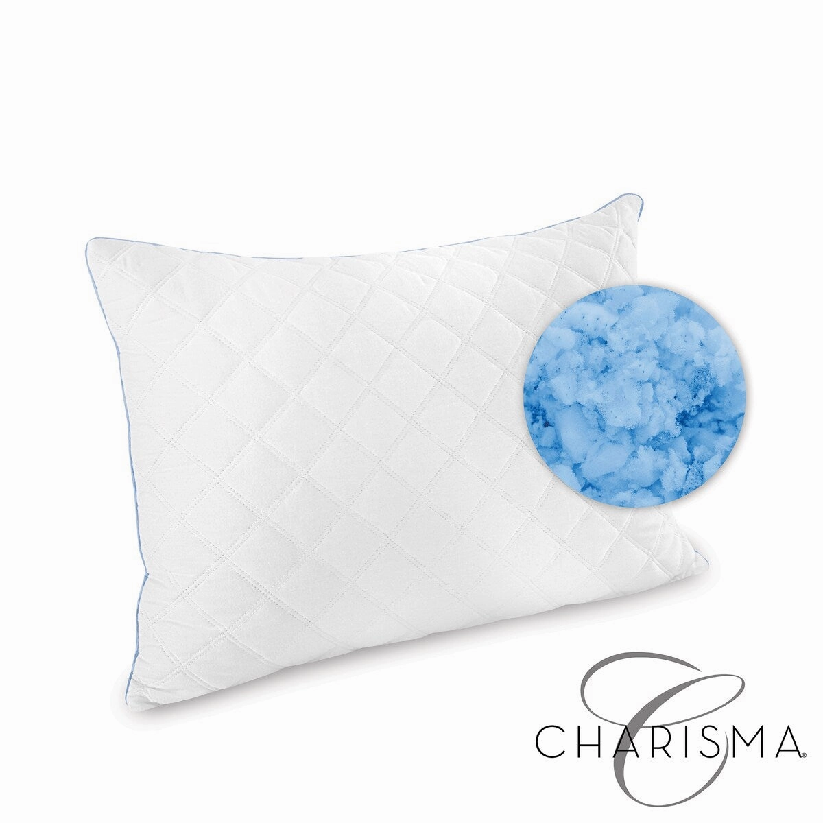 Gel-2 Hybrid Memory Foam Bed Pillow from Charisma