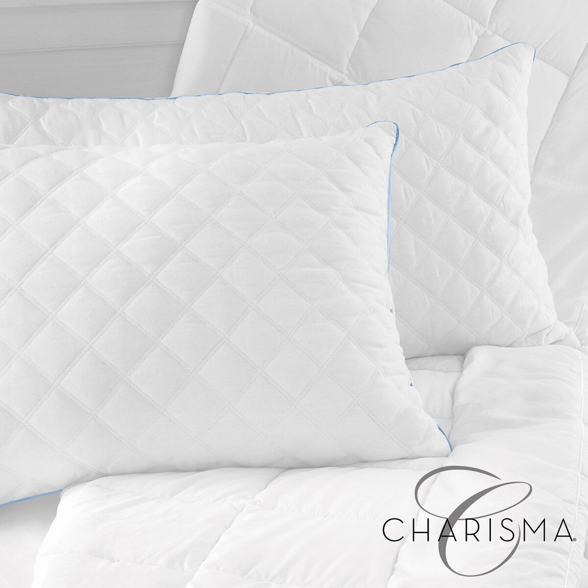 Gel-2 Hybrid Memory Foam Bed Pillow from Charisma