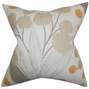 Geneen Floral Euro Sham Spice pillowcases,cotton pillow covers,bed linen