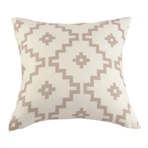 Geo Tan Throw Pillow storage cart, utility cart