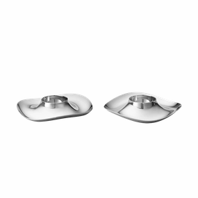 Georg Jensen Cobra Egg Cup 2  Stainless Steel Mirror Kitchen Utensils & Gadgets,kitchen utensil set