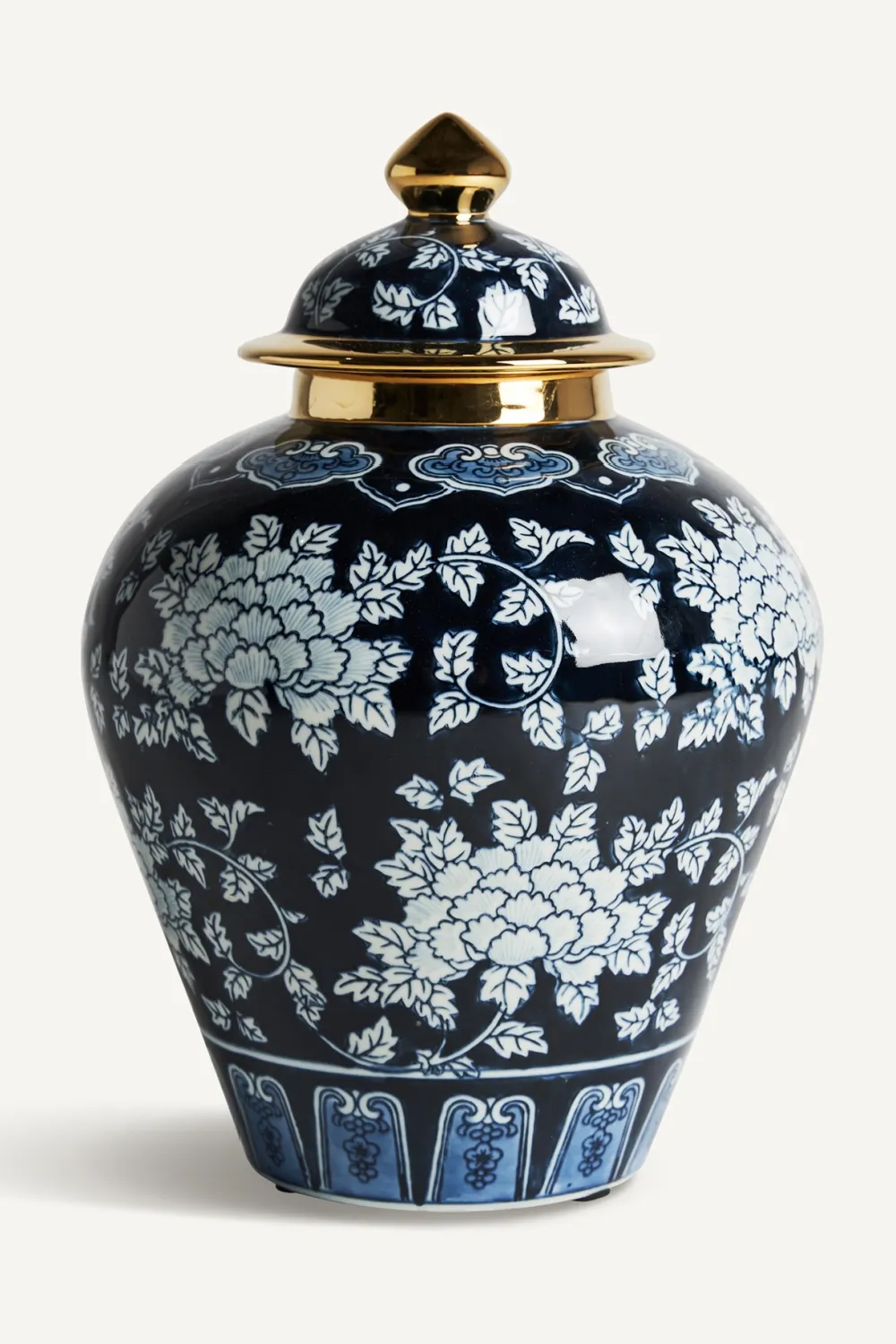 Ginger Jar Ceramic Vase | Vical Home Zuri Vase,Glass Vase