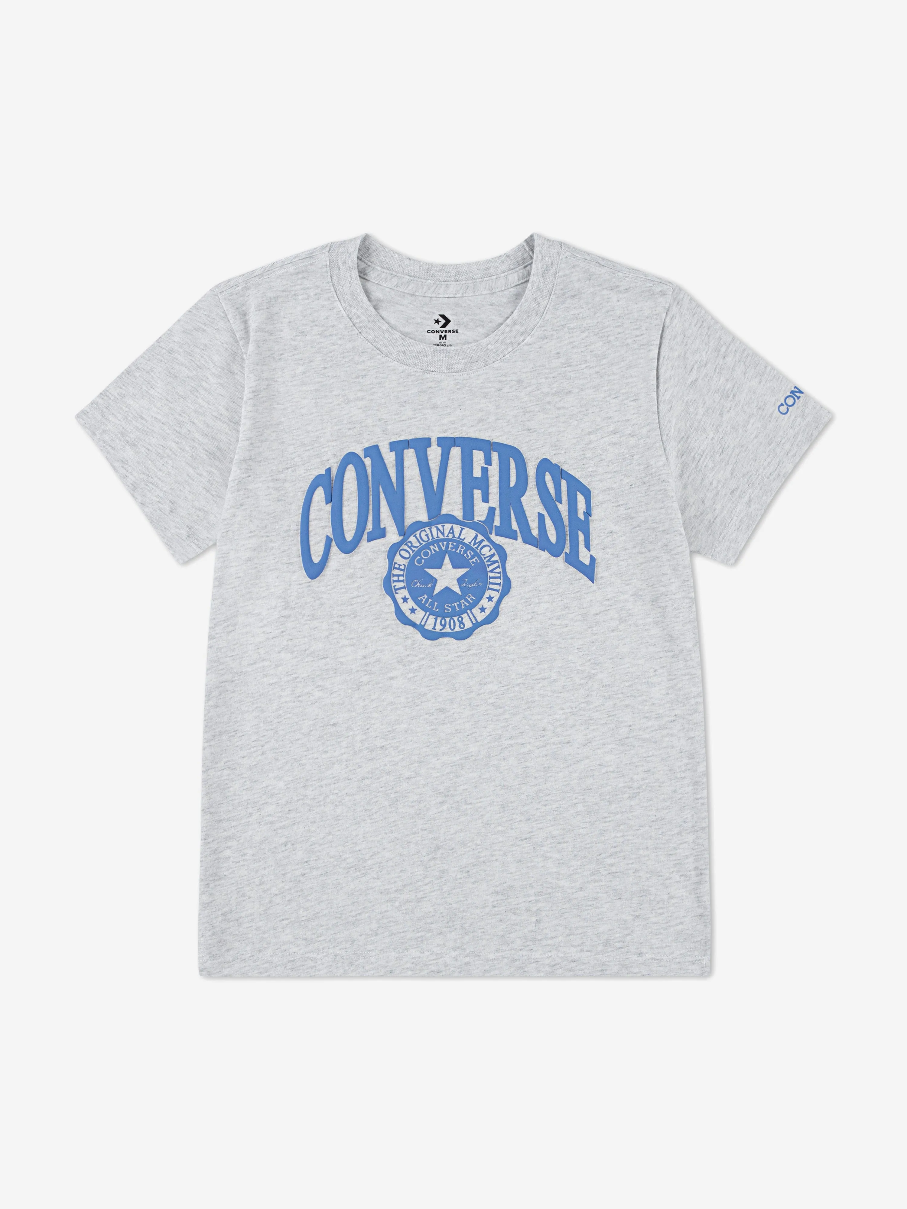 Girls Classic Graphic T-Shirt in Grey