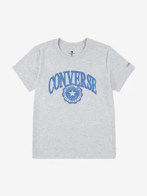 Girls Classic Graphic T-Shirt in Grey