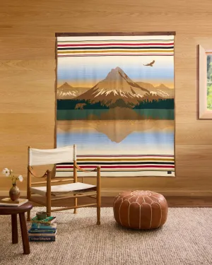 Glacier Peaks Pendleton Blanket bookcase, standing shelf