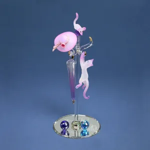 Glass Baron Cat and Coat Rack Decorative Mirror,Home Decor Mirror