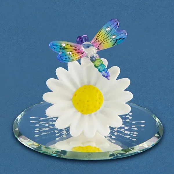 Glass Baron Dragonfly Sundancer Figurine Decorative Mirror,Home Decor Mirror