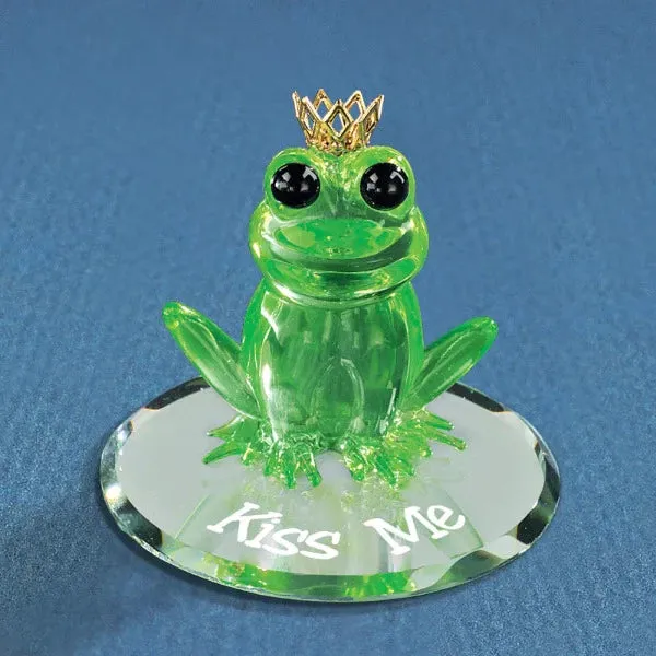 Glass Baron Kiss Me Frog Figurine Decorative Mirror,Home Decor Mirror