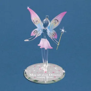 Glass Baron May All Your Dreams Come True Fairy Glass Figurine Decorative Mirror,Home Decor Mirror