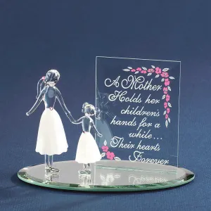 Glass Baron Mother & Child Decorative Mirror,Home Decor Mirror