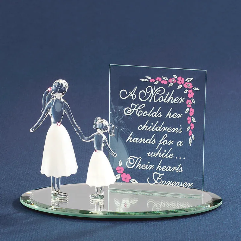 Glass Baron Mother & Child Decorative Mirror,Home Decor Mirror