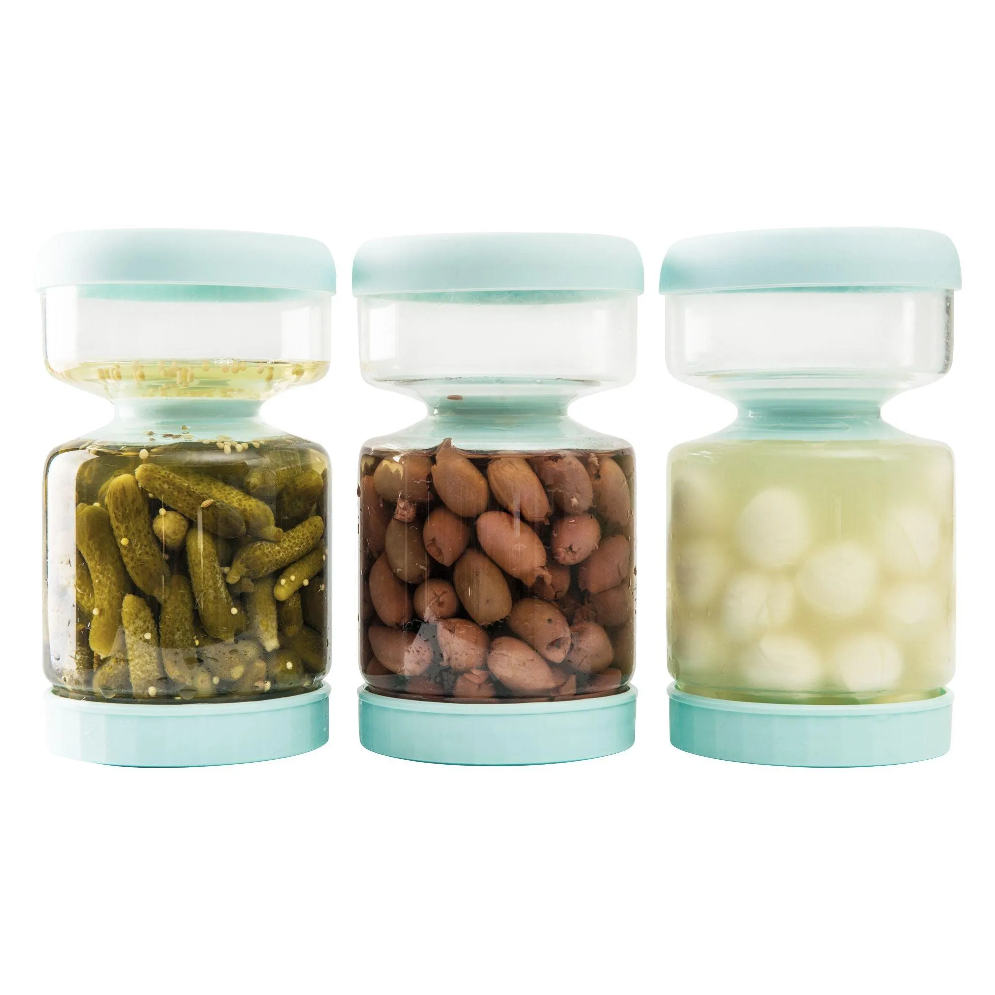 Glass Pickle Jar