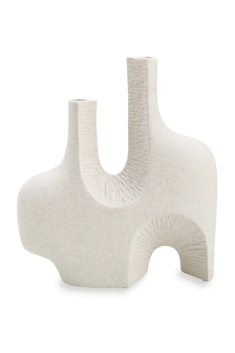 Glazed Ceramic Sculptural Vase | Liang & Eimil Kelso Vase,Glass Vase
