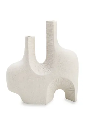 Glazed Ceramic Sculptural Vase | Liang & Eimil Kelso Vase,Glass Vase