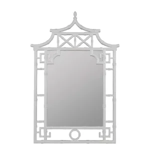Glossy White Pagoda Bamboo Mirror Cutting Board,Kitchen Board