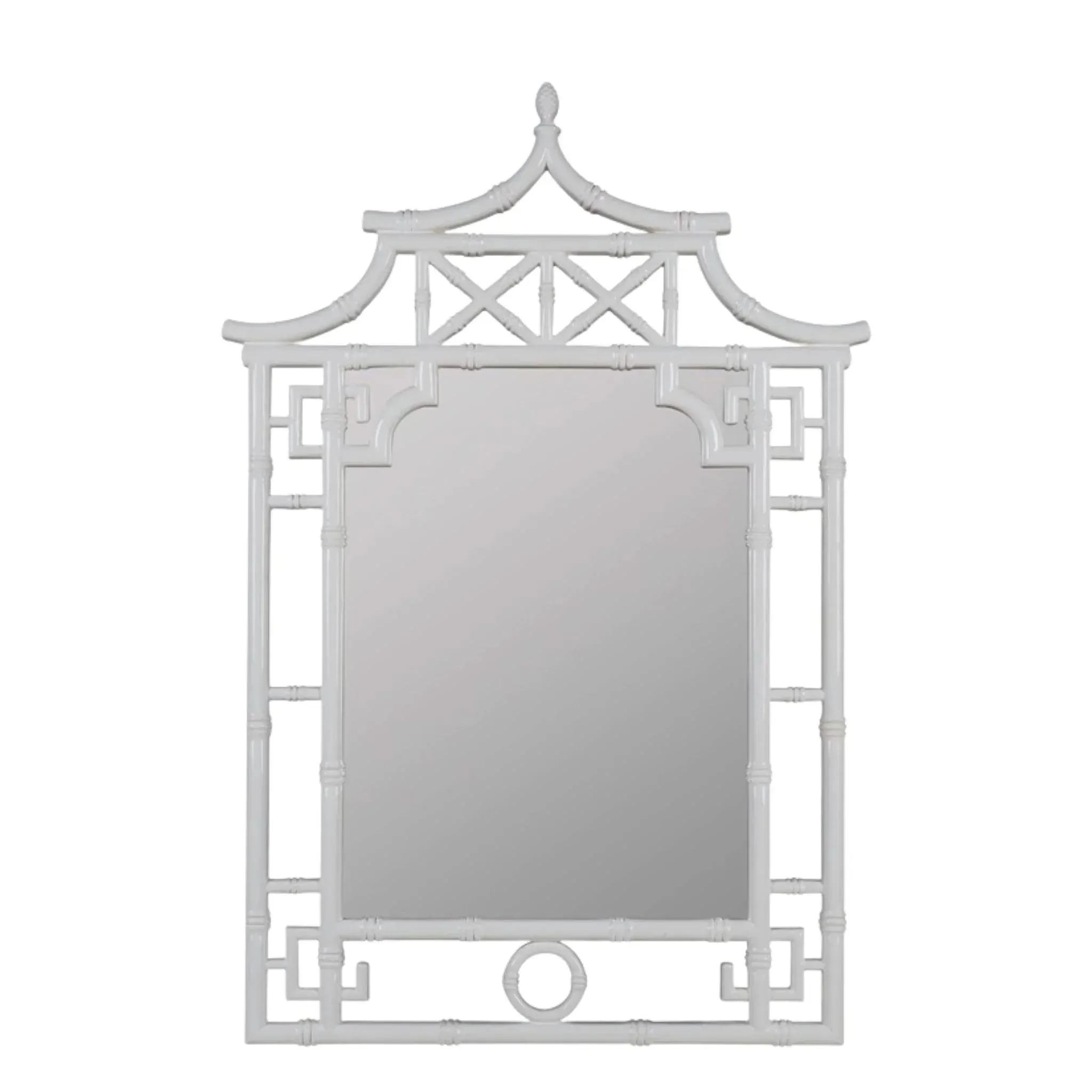 Glossy White Pagoda Bamboo Mirror Cutting Board,Kitchen Board