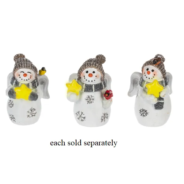 Glow in the Dark Snow Angel Token Charm Decorative Mirror,Home Decor Mirror