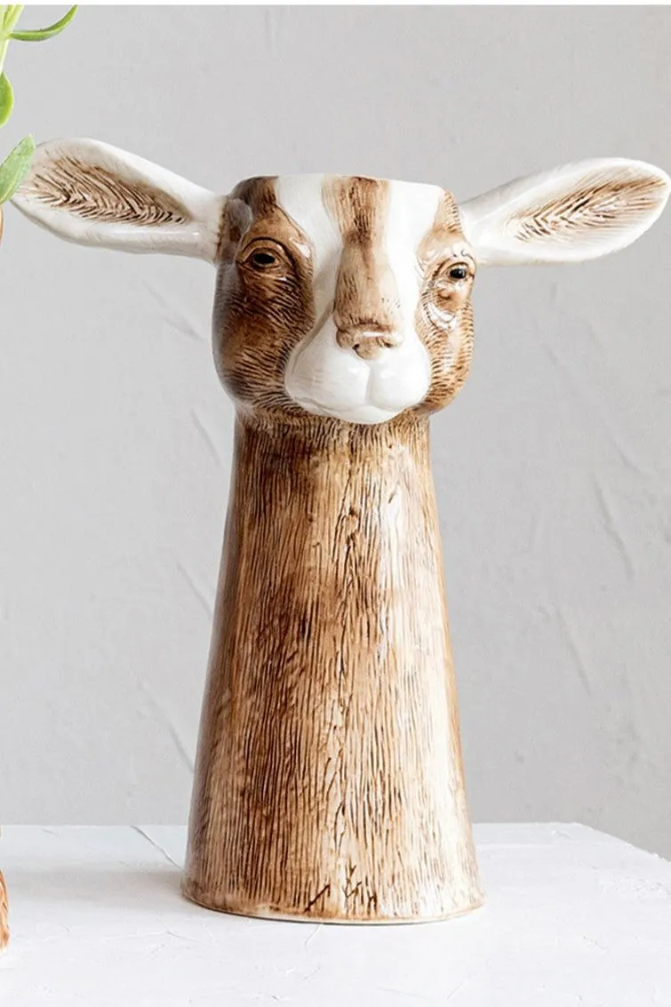 Goat Vase