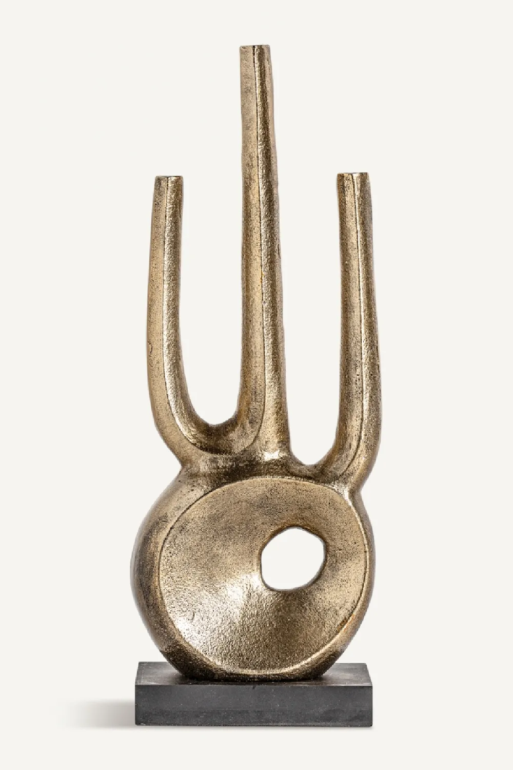 Gold Aluminum Vase | Vical Home Davet Vase,Glass Vase