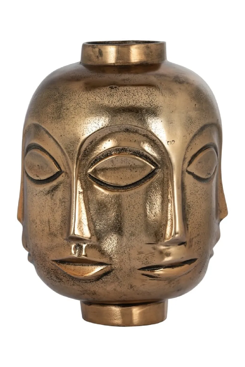 Gold Face Vase | OROA Hardy