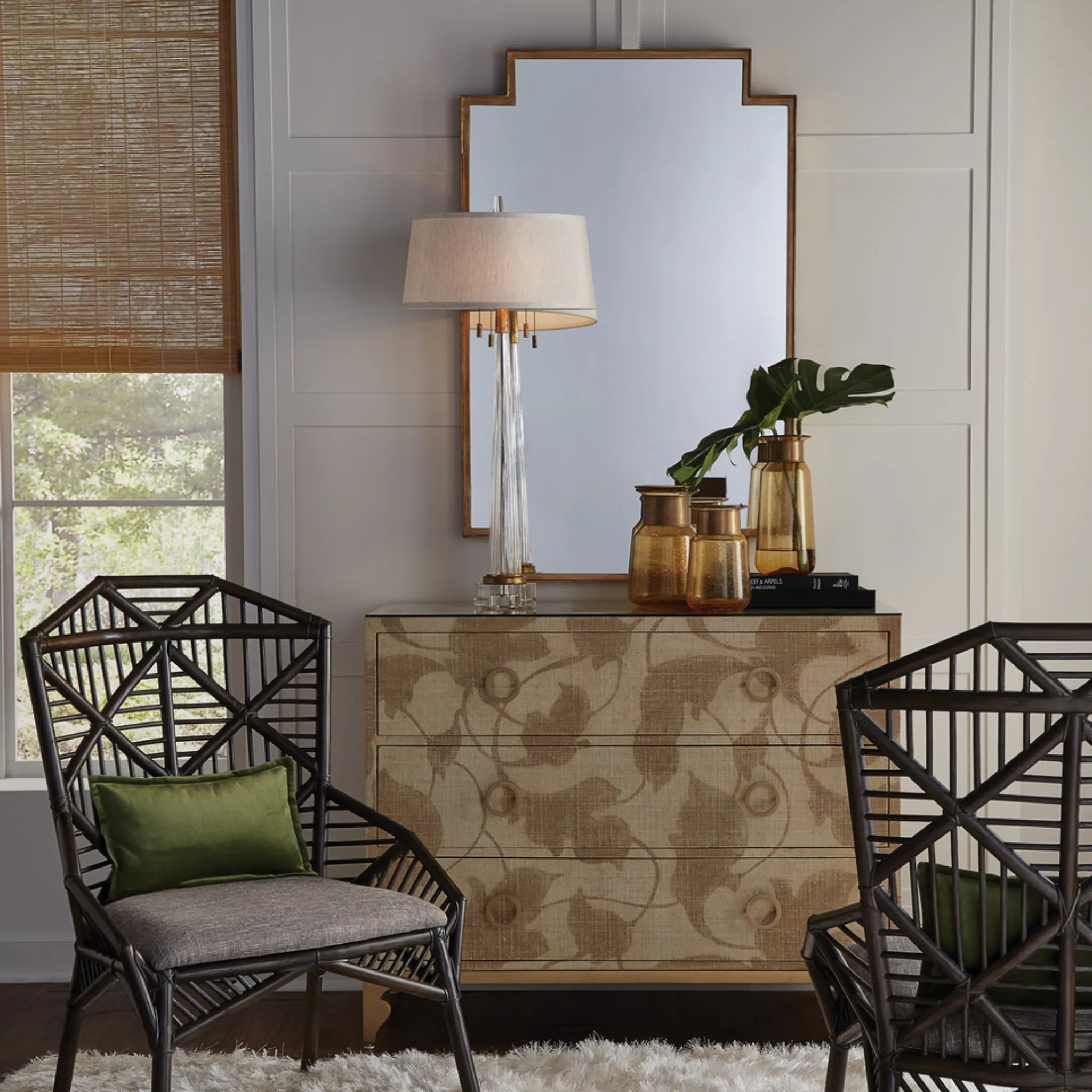 Gold Fiona Mirror