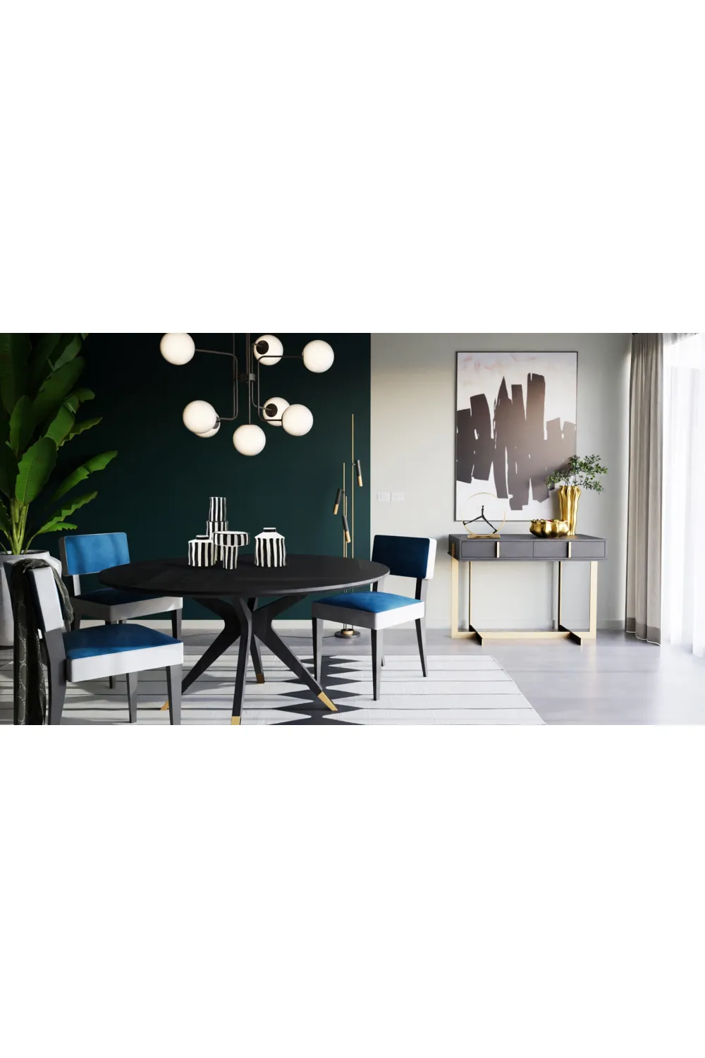 Gold Gilt Ceramic Vase | Liang & Eimil Monza