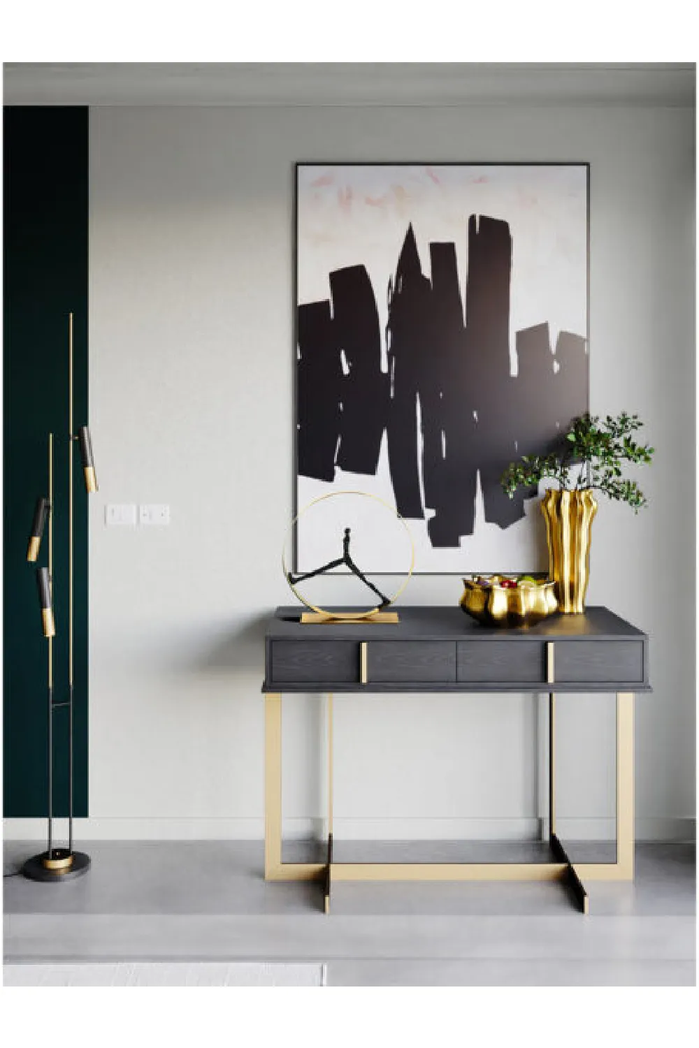 Gold Gilt Ceramic Vase | Liang & Eimil Monza