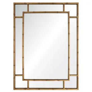 Gold Leaf Bamboo Inspired Wall Mirror Cutting Board,Kitchen Board