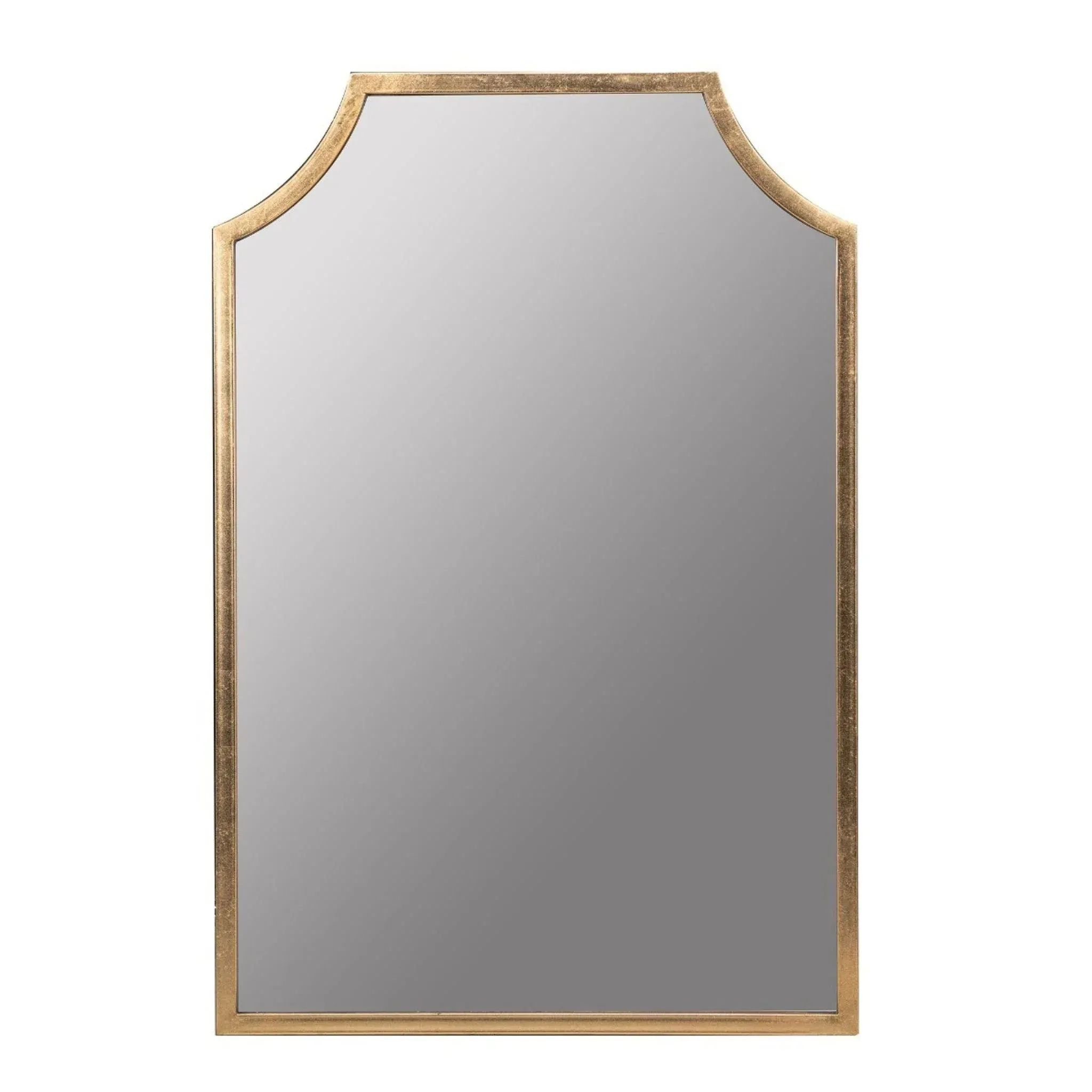 Gold Leaf Finish Metal Framed Vertical Wall Mirror Cutting Board,Kitchen Board