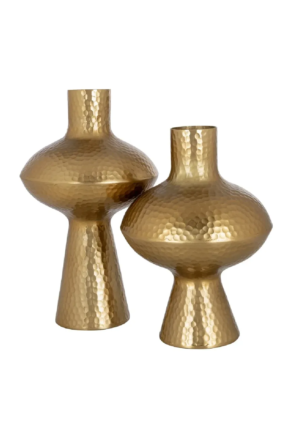 Gold Organic-Shaped Vase | OROA Caitlyn