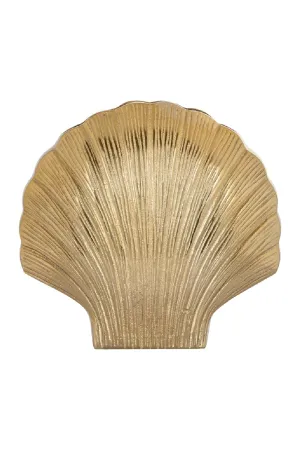Gold Seashell Vase L | OROA No Vase,Glass Vase
