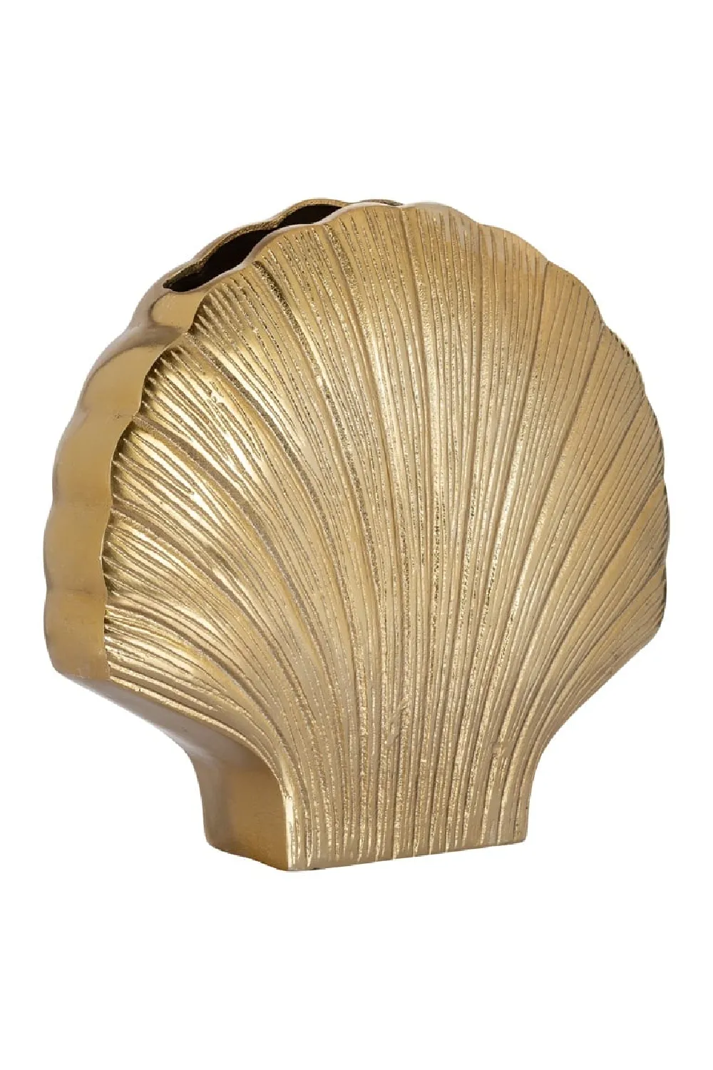 Gold Seashell Vase L | OROA No