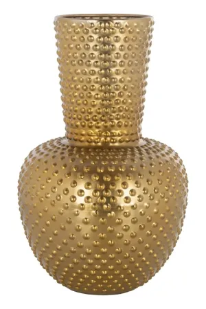 Gold Studded Vase | OROA Nola Vase,Glass Vase