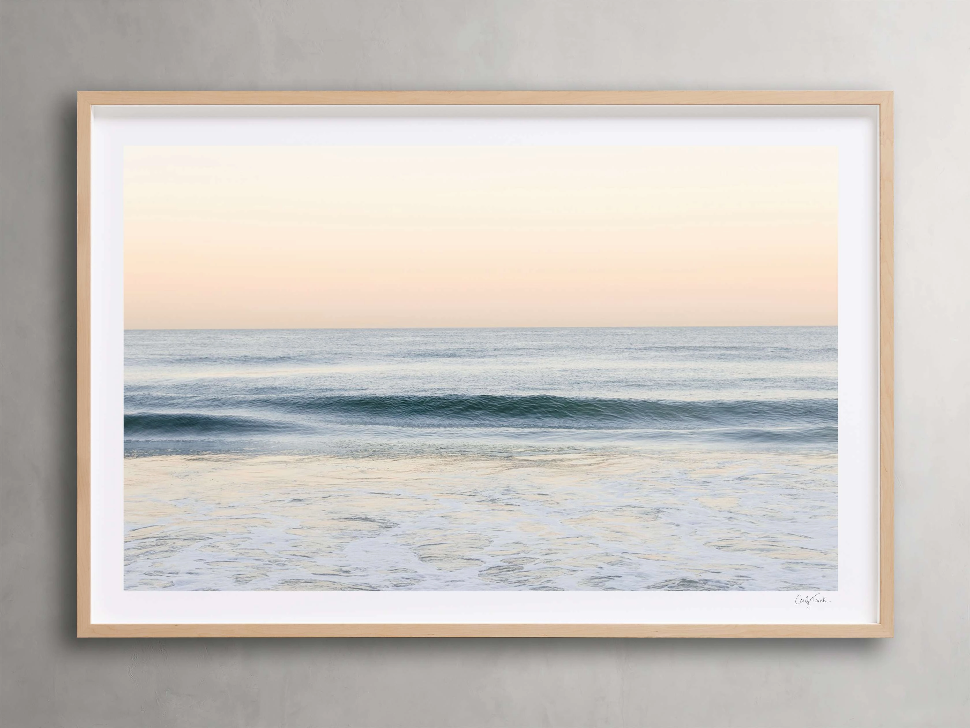 Golden Coast Framed Print II Wall Art,canvas wall art set