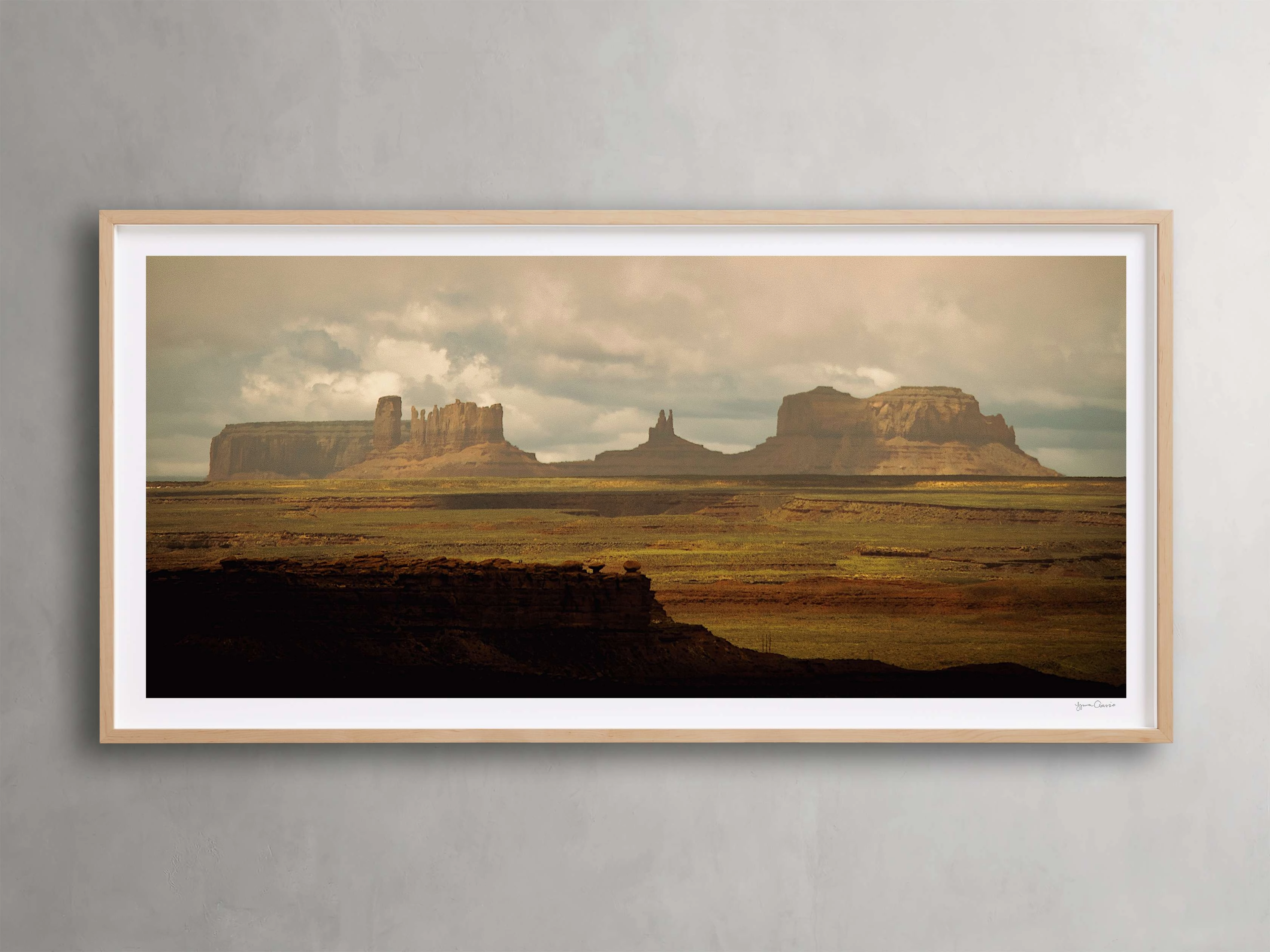 Golden Peaks I Framed Print Wall Art,canvas wall art set