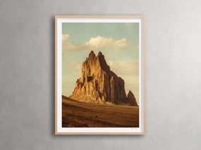 Golden Peaks III Framed Print Wall Art,canvas wall art set