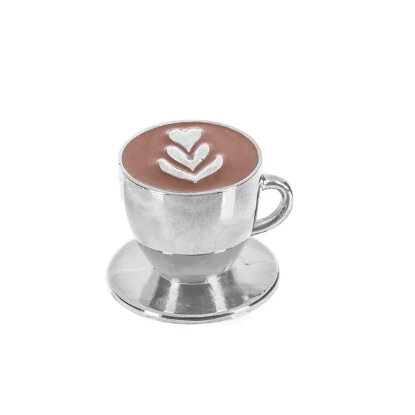 Good Morning to You Coffee Cup Token Charm Decorative Mirror,Home Decor Mirror